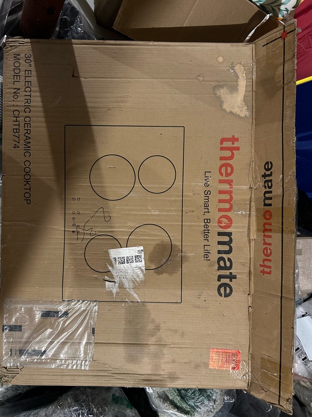 New Thermomate Electric Cooktop - 4 Burners - photo 4