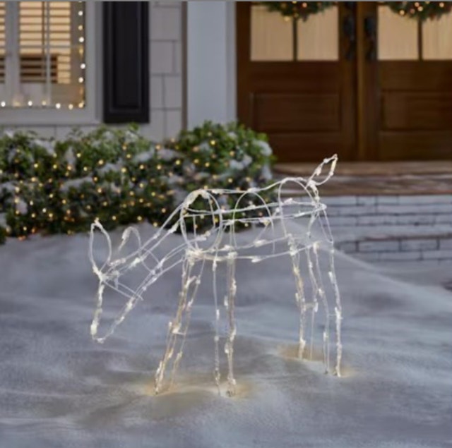 36" LED Christmas Deer Yard Decoration