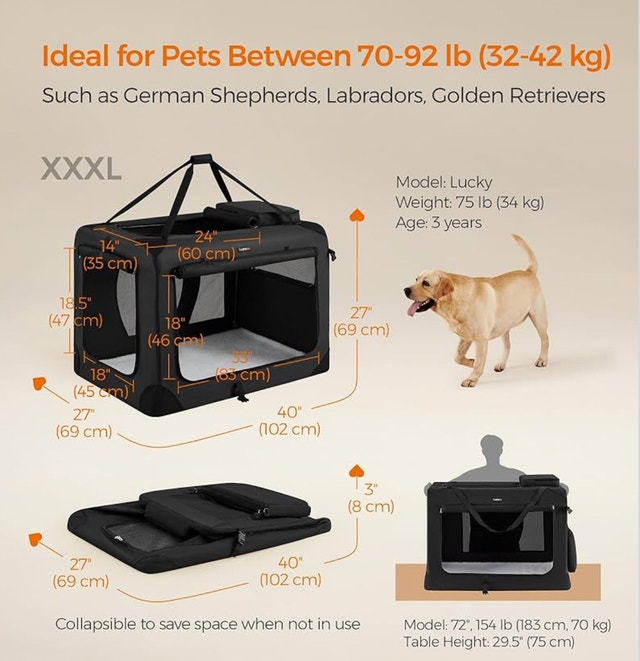 Feandrea Dog Crate - photo 3