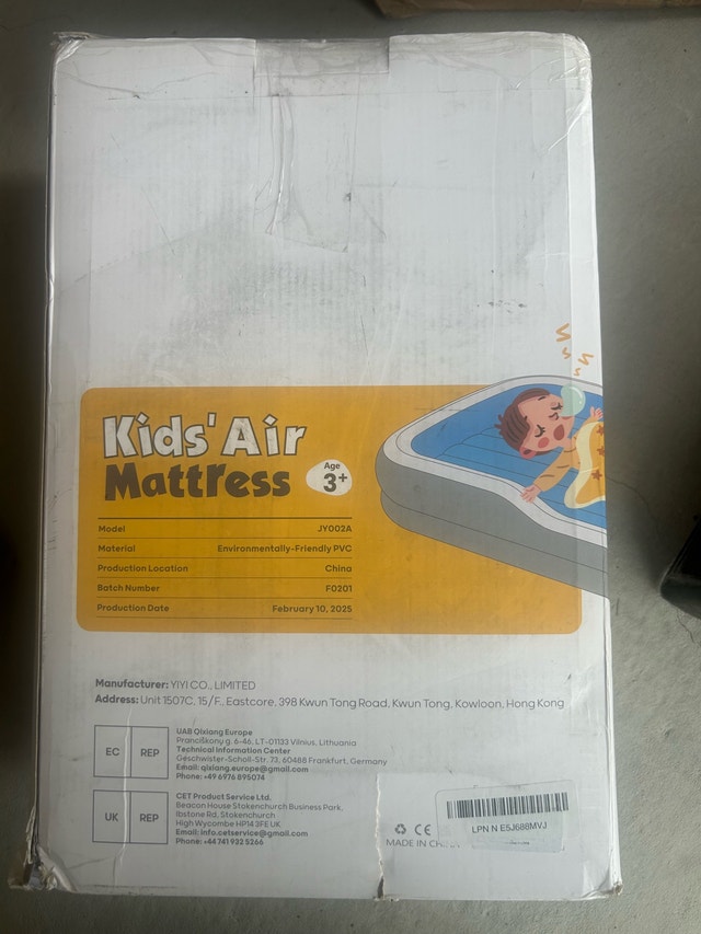 Kids' Air Mattress