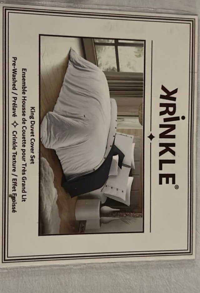 YRINLKE King Duvet Cover Set