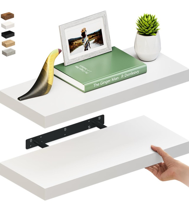 New Floating Shelves
