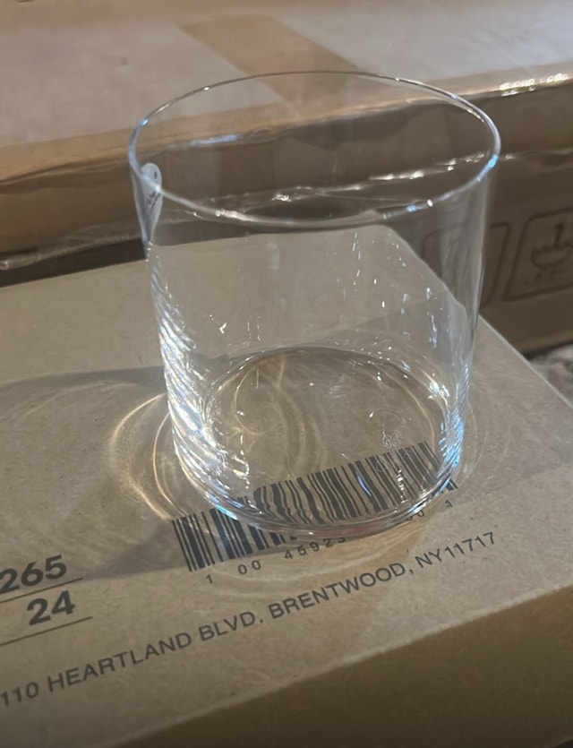 New Top Class Luigi Bormioli DOF Glasses - photo 4