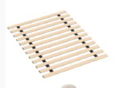 New 0.68" Heavy Duty Horizontal Mattress Support Wooden Bunnies