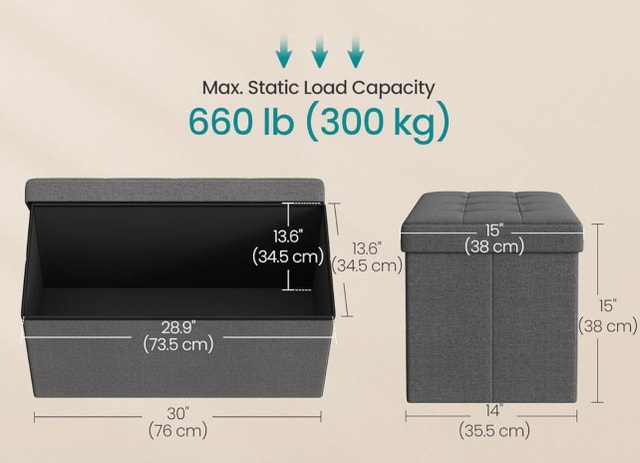 Storage Ottoman - photo 3