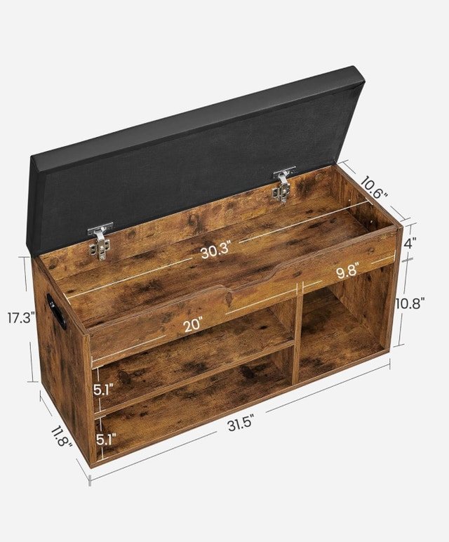 VASAGLE Shoe Bench - photo 3