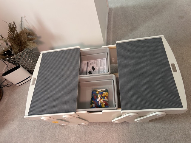Lego Table with Storage - photo 4