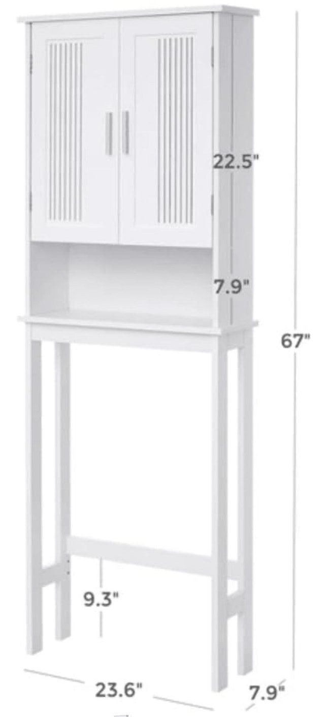 UBBC10WT Over-The-Toilet Storage Unit - photo 3