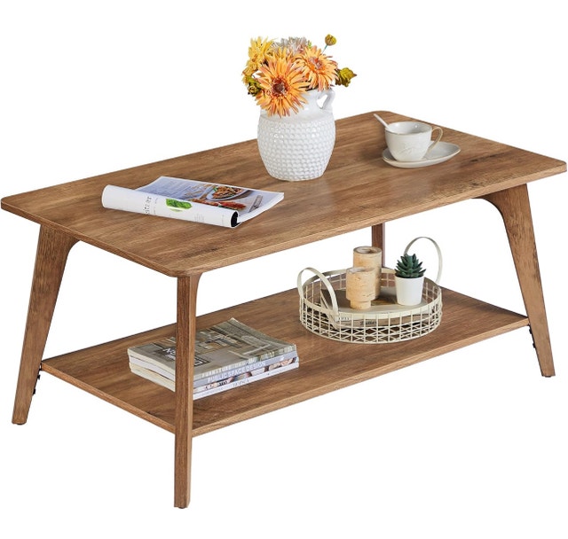 New Coffee Table - 2 Tier with Storage