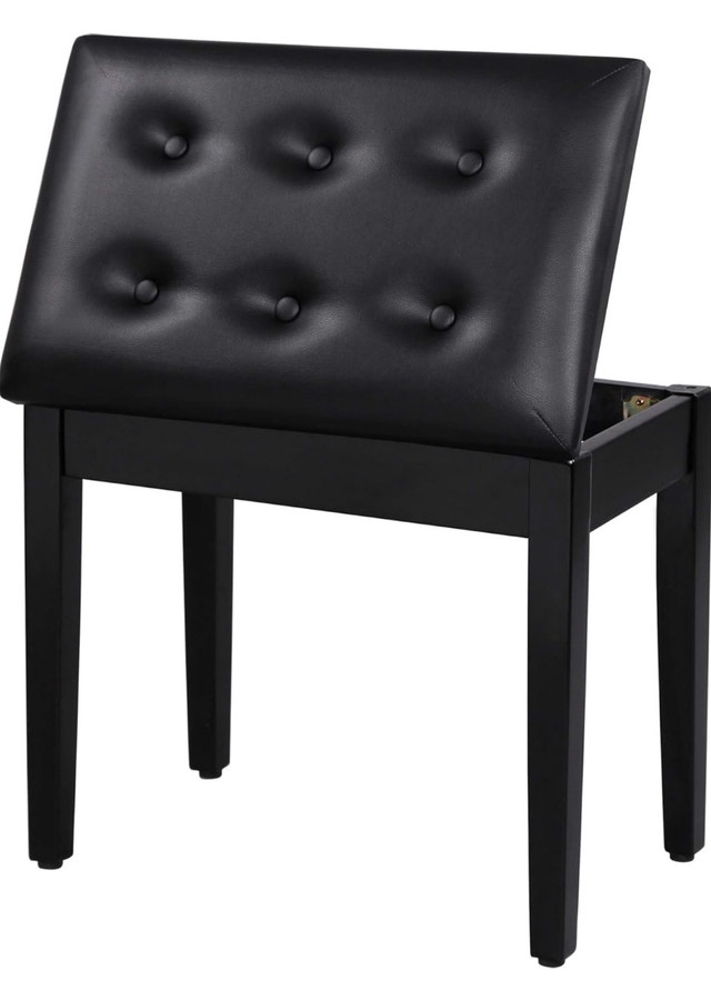 New Bench with Padded Cushion and Storage