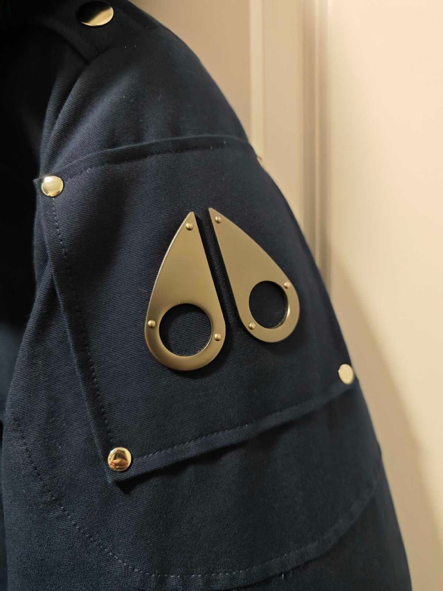 Moose Knuckles Stirling Parka - Marine Blue size M - photo 4