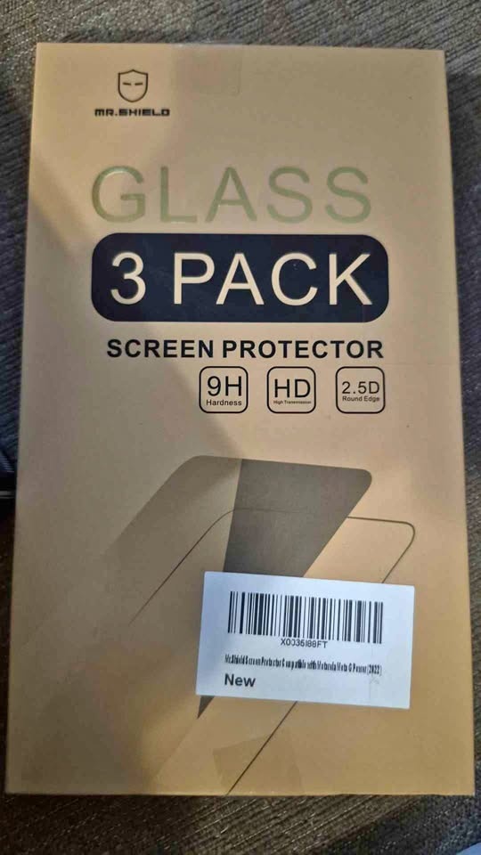 3 Pack Glass Screen Protector for Motorola G Power