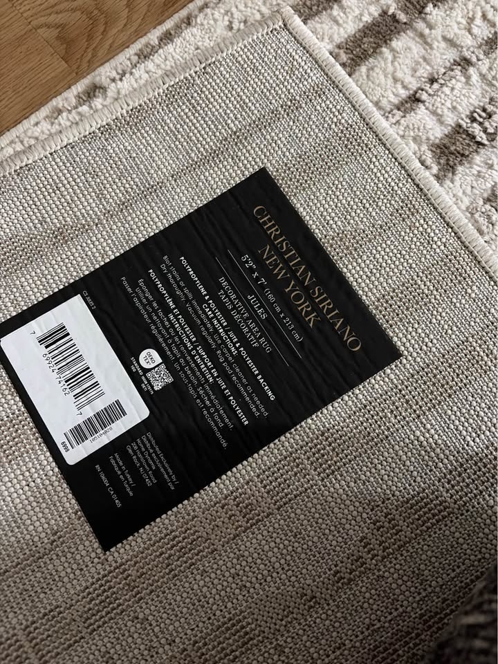 Moving Sale: Christian Siriano Designer Area Rug - photo 3