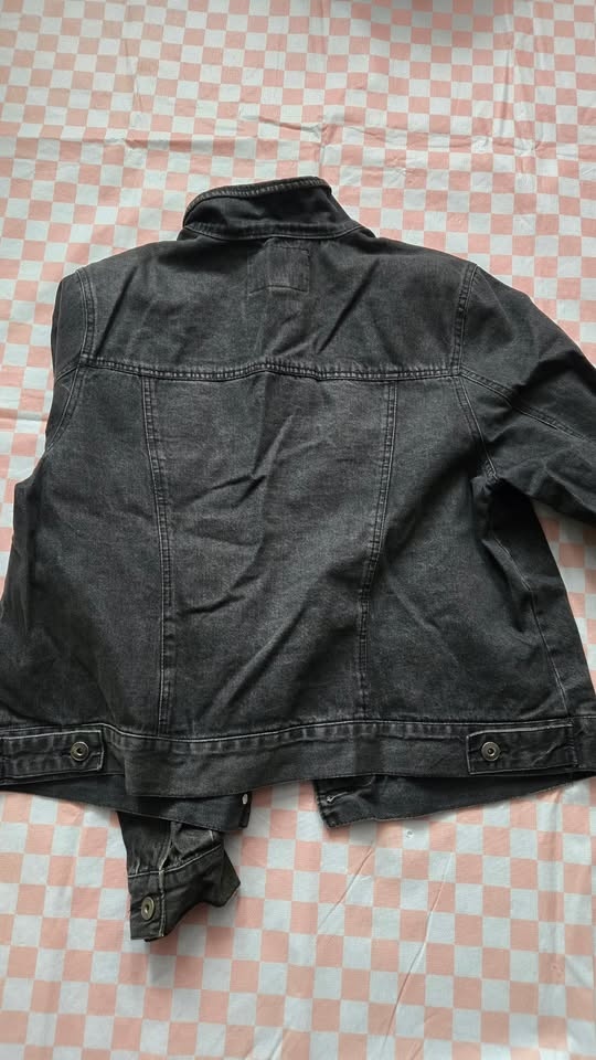 Forever 21 Plus Black Jean Jacket 2X - photo 3