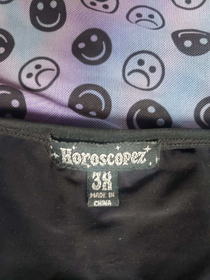 Dollskill Horoscopez Gemini mind games y2k slip dress 3X - photo 3