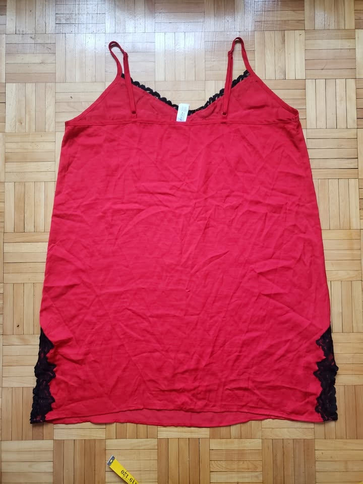 Forever 21 Plus Red & Black Slip Dress 2XL - photo 3
