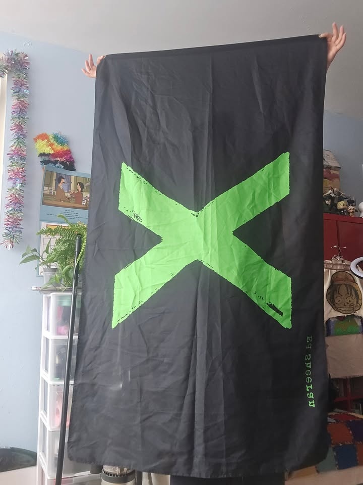 Ed Sheeran "X" Multiply Concert Banner/Flag - photo 3
