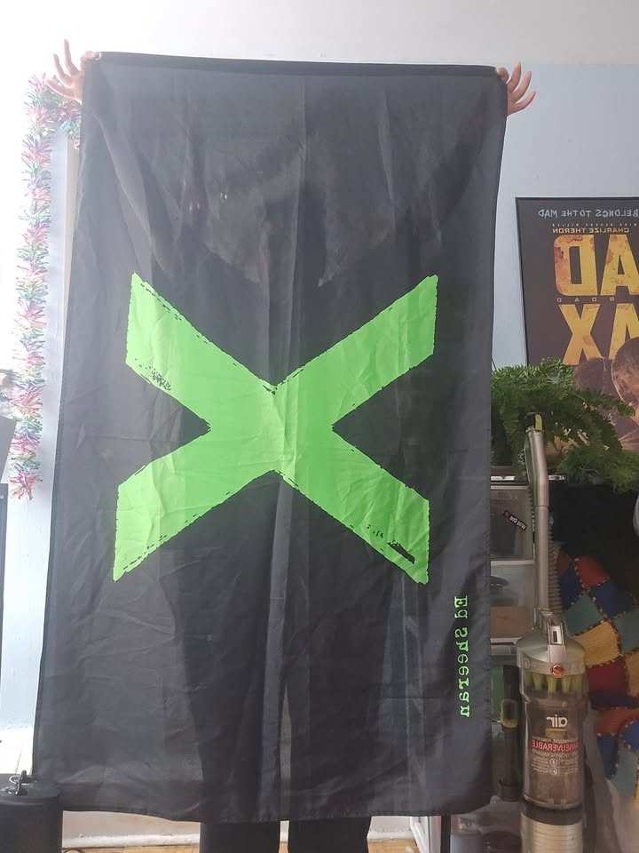 Ed Sheeran "X" Multiply Concert Banner/Flag - photo 4