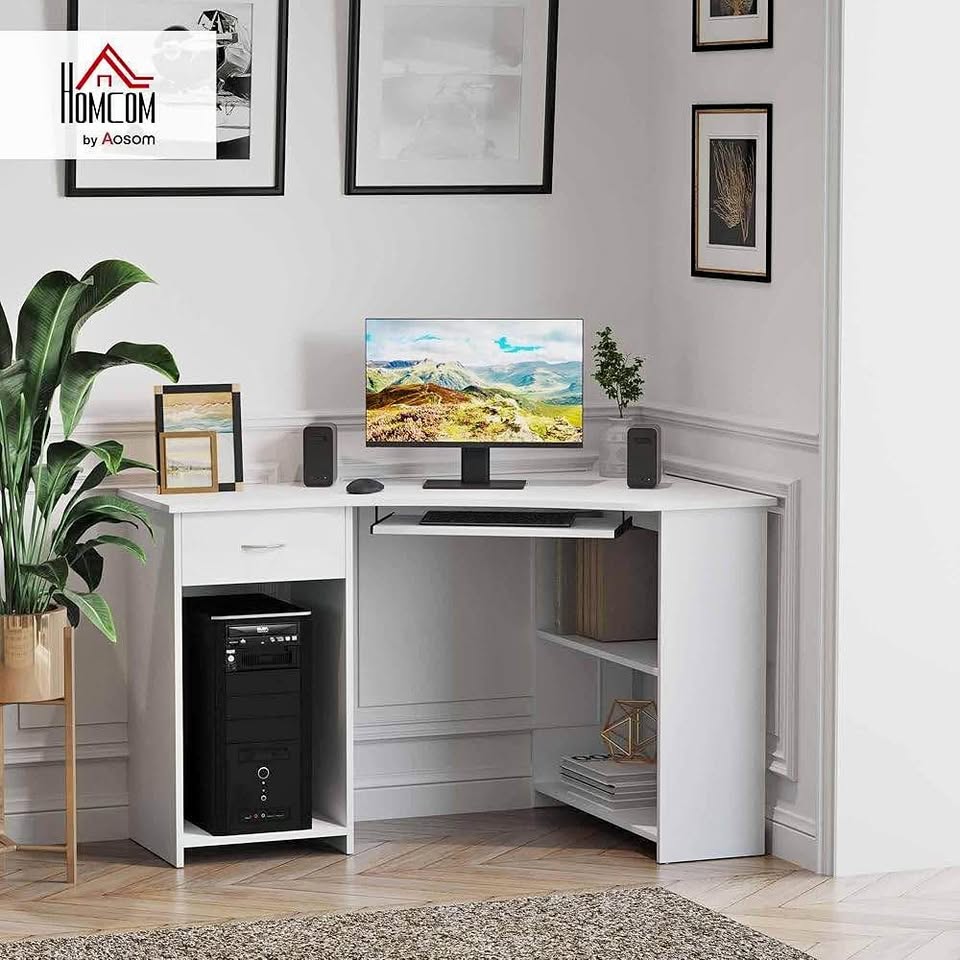 Computer Desk – White (New)