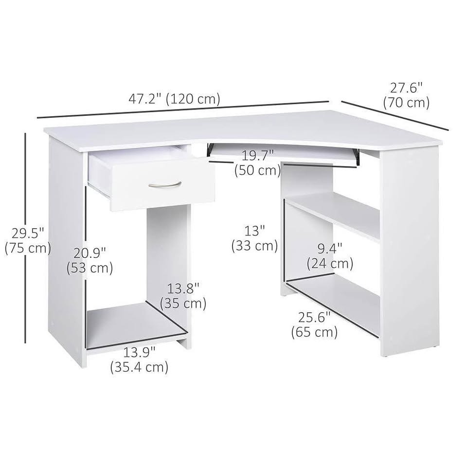 Computer Desk – White (New) - photo 2