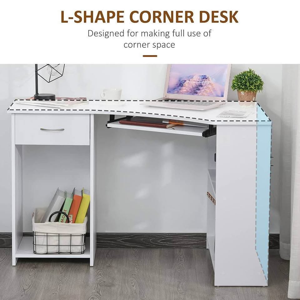 Computer Desk – White (New) - photo 3