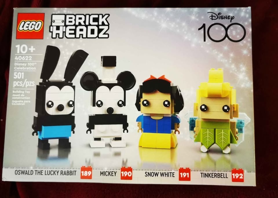 LEGO 40622 Disney 100 Celebration BrickHeadz