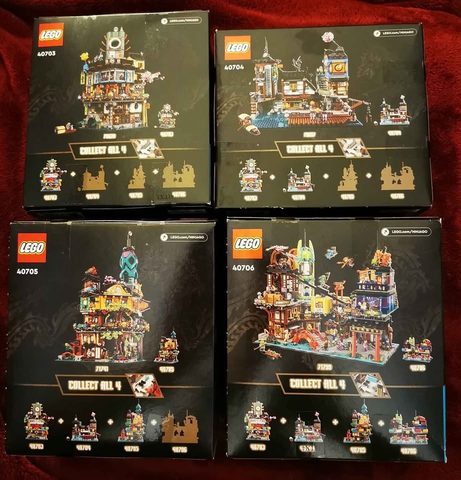 LEGO Micro Ninjago Sets 40703, 40704, 40705, 40706 - photo 2