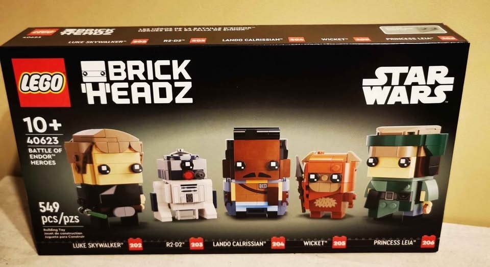 Lego 40623 Brick Headz Battle of Endor Heroes BNIB