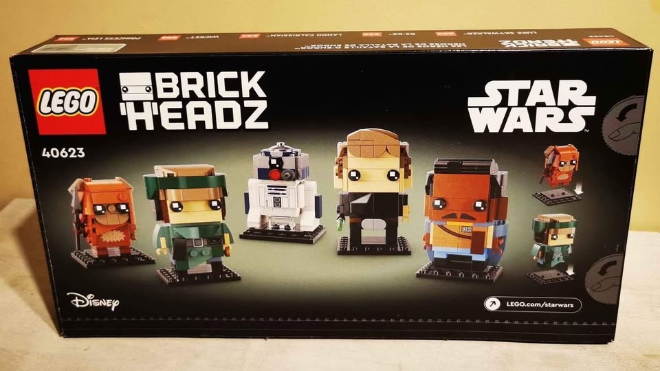 Lego 40623 Brick Headz Battle of Endor Heroes BNIB - photo 2