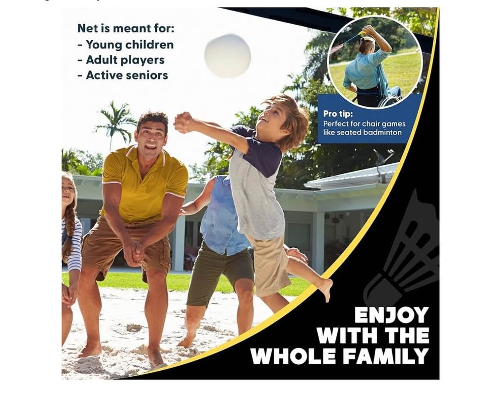 Boulder Portable Badminton Pickleball Net - 17ft - photo 4