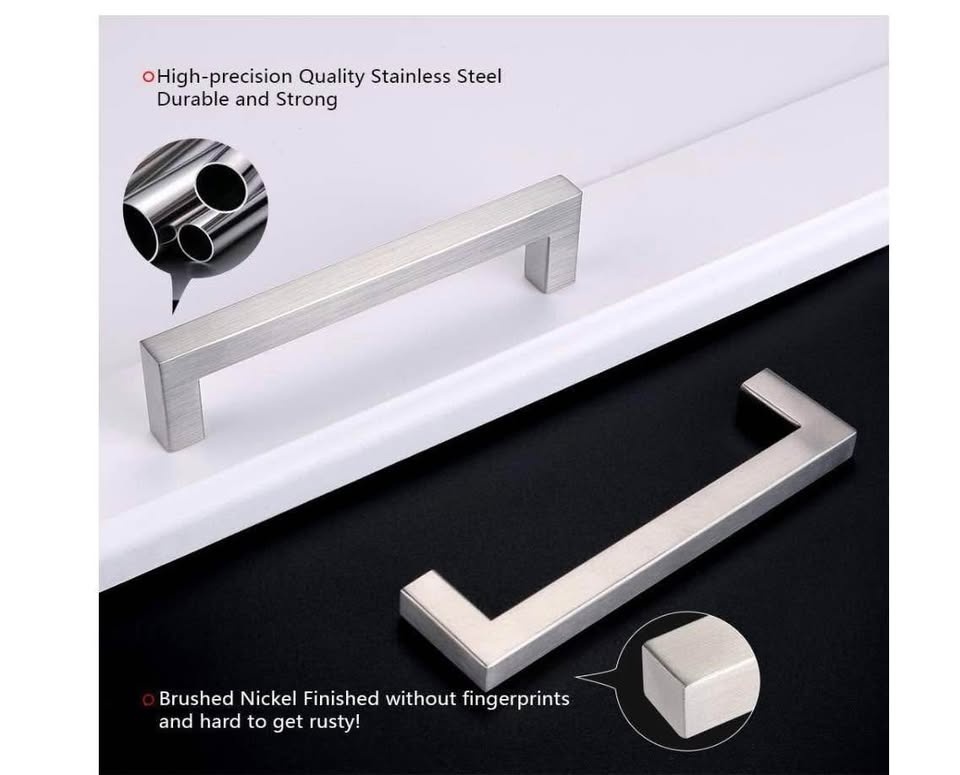Cabinet handles 5.5” stainless steel 25 pack - photo 4