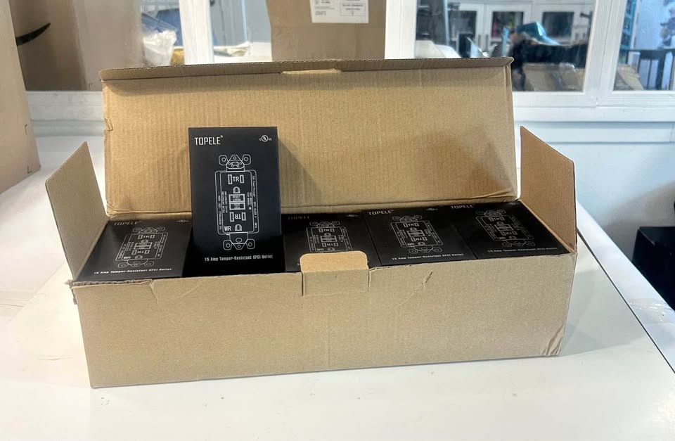 Topele 15 Amp GFCI Outlets - 10 Pack