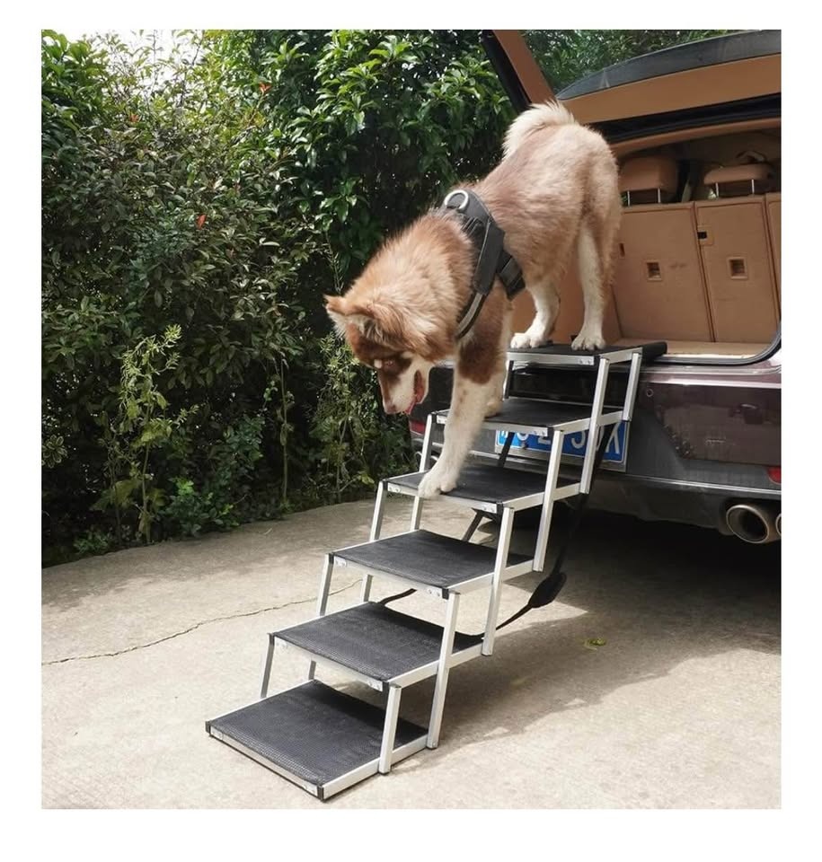 Pet Ladder - 6 Steps, Foldable, Supports 150 lbs - photo 2