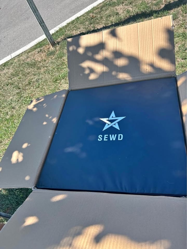 Weight lifting crash pad SEWD