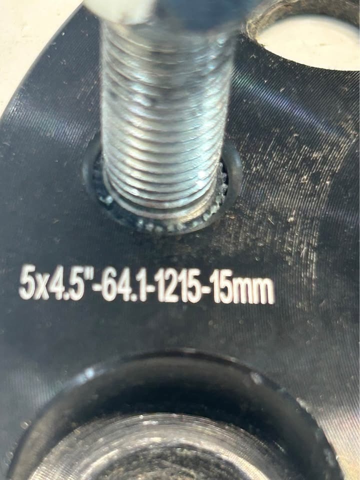 Wheel spacers 5x4.5” [hidden information]mm - photo 2