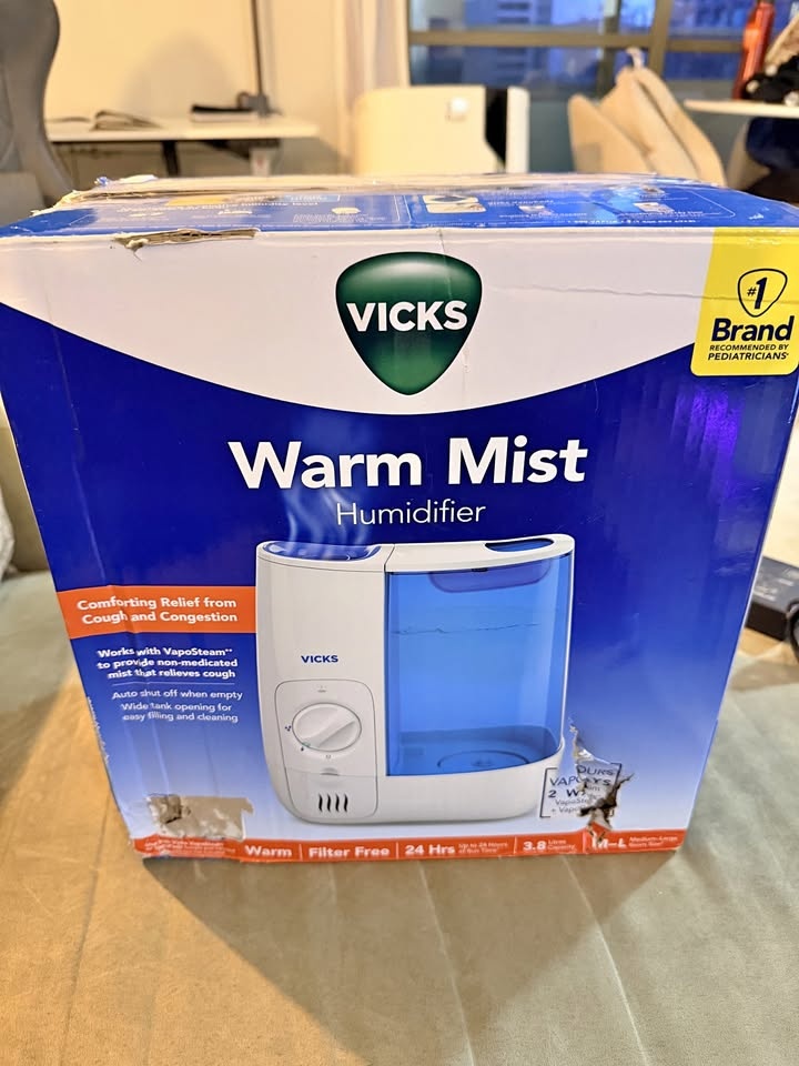 Vicks Warm Mist Humidifier