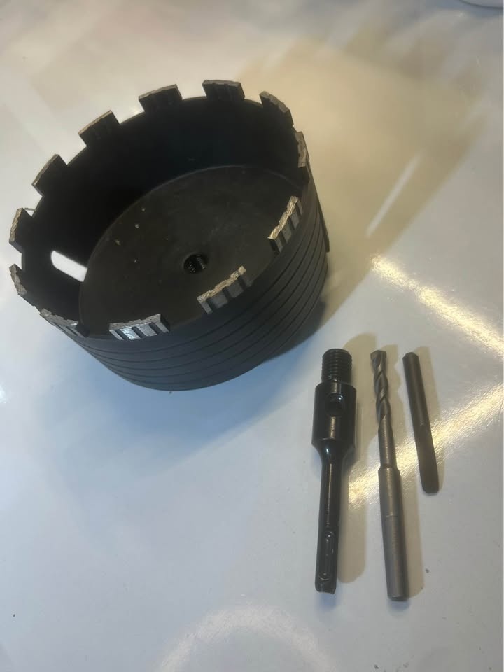 160mm Diamond Core Drill Bit with SDS Plus Rod - photo 3