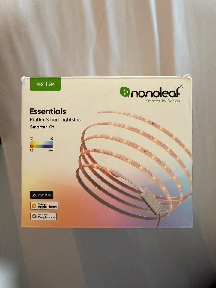 Nanoleaf Essentials Matter Smart Lightstrip Kit (5M/16.4 ft) - photo 2