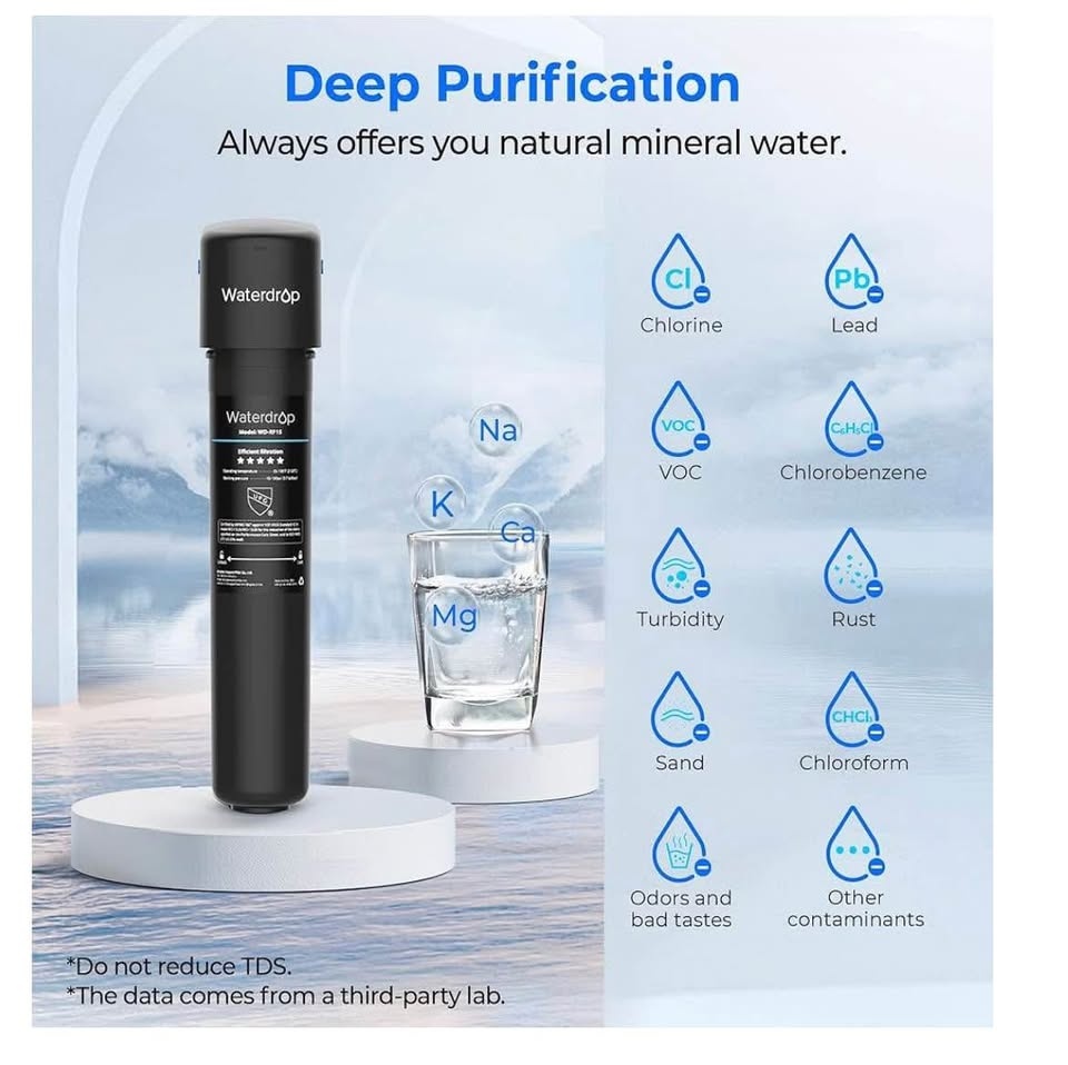 Under sink water filter system, 16,000 gallons - photo 3