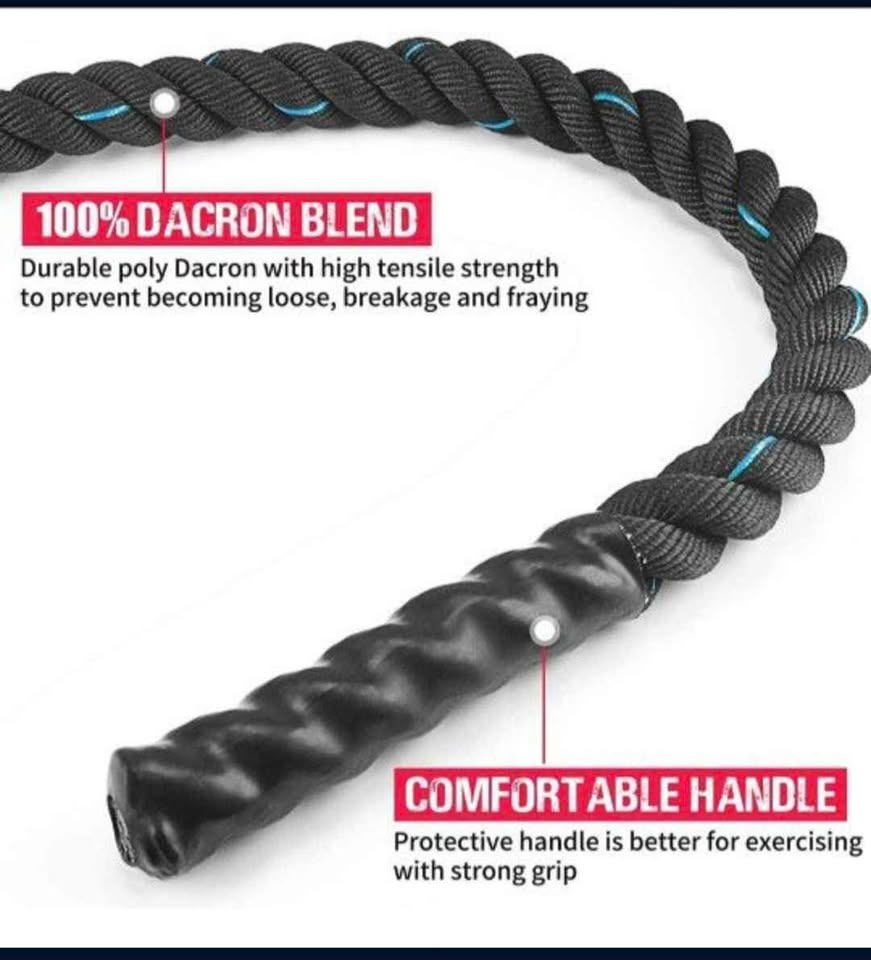 EVERYMILE BATTLE ROPE WITH ANCHOR KIT LOT OF SIX - photo 3