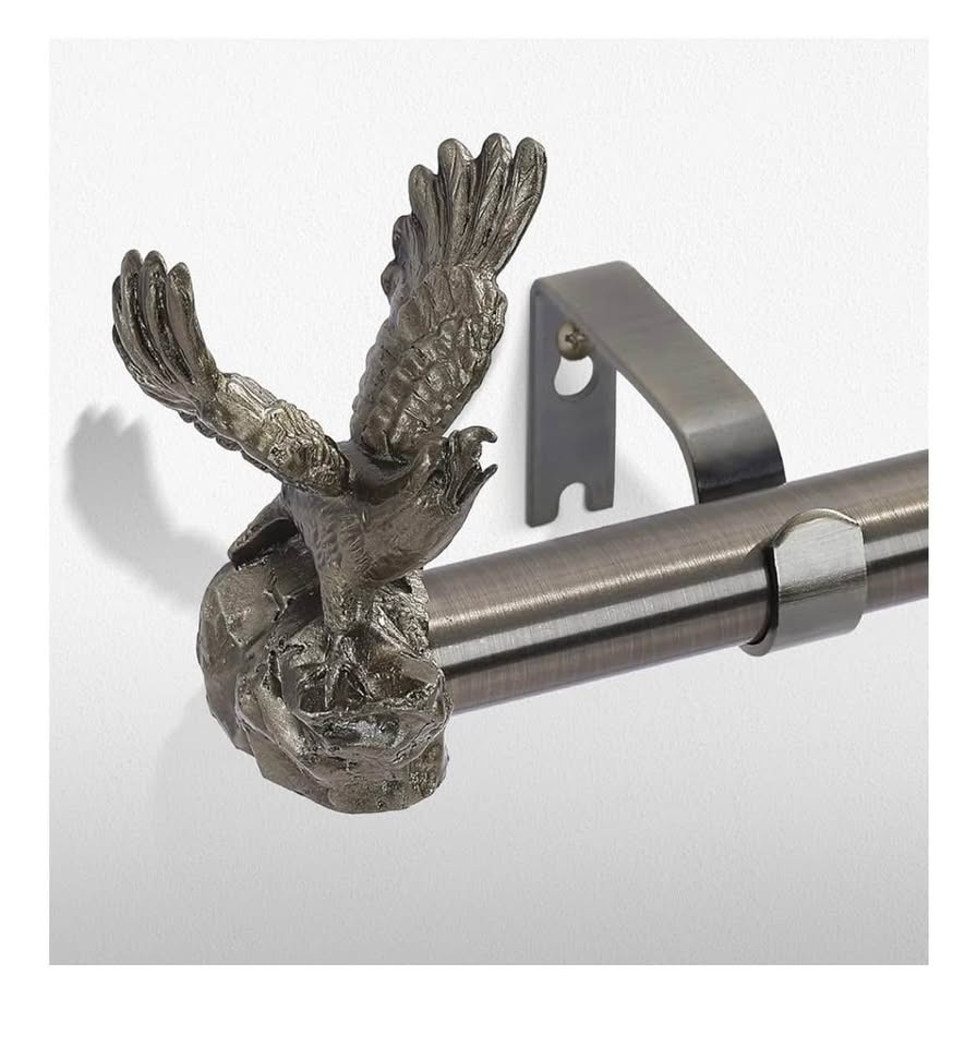 Luxury Bronze Eagle Curtain Rods - photo 4