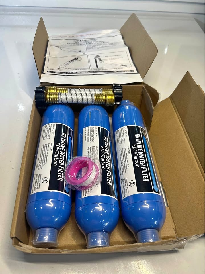 Water Filter 3 Pack - NSF RV Inline Marine