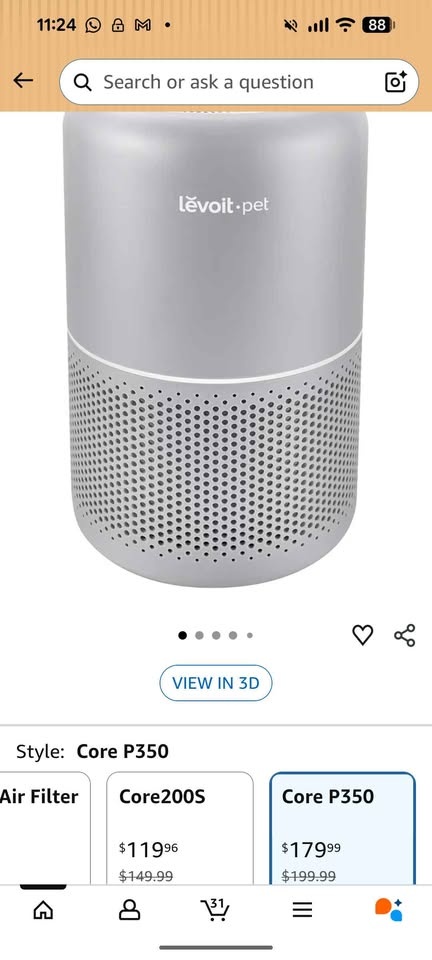 Levoit Pet Air Purifier P350 + 2 New Filters - photo 2