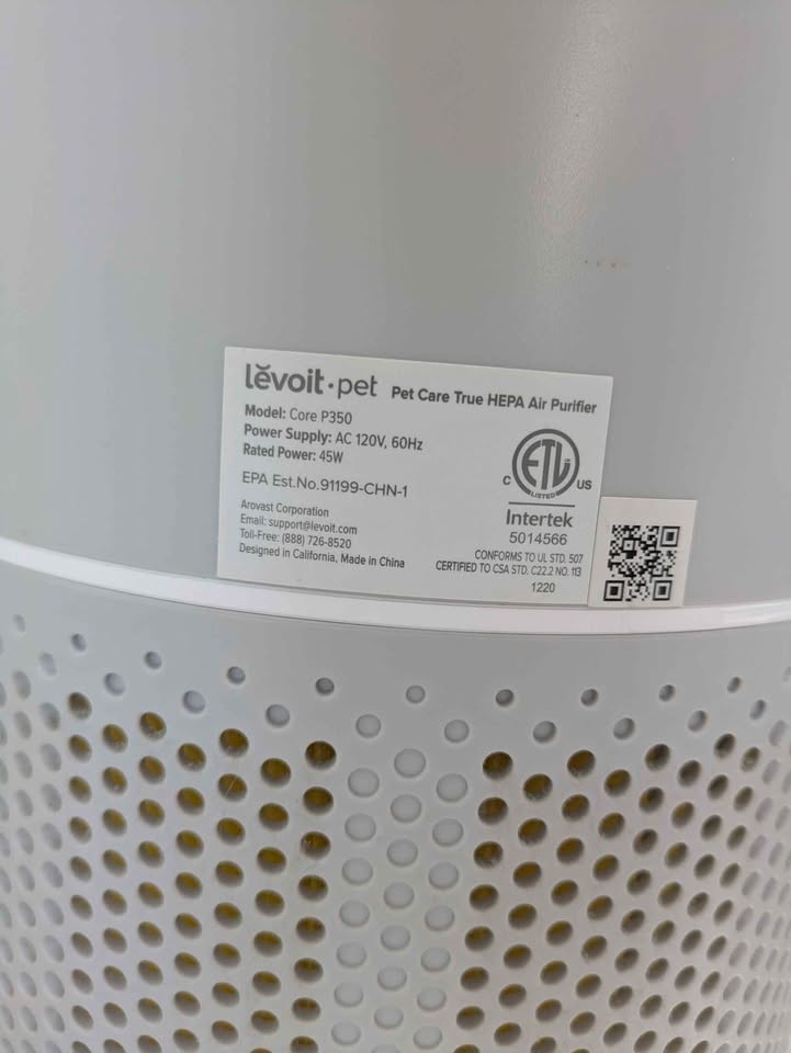 Levoit Pet Air Purifier P350 + 2 New Filters - photo 3