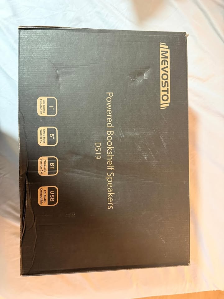 MEVOSTO DS19 Powered Bookshelf Speakers - BT 5.4, 5" Woofer - photo 3