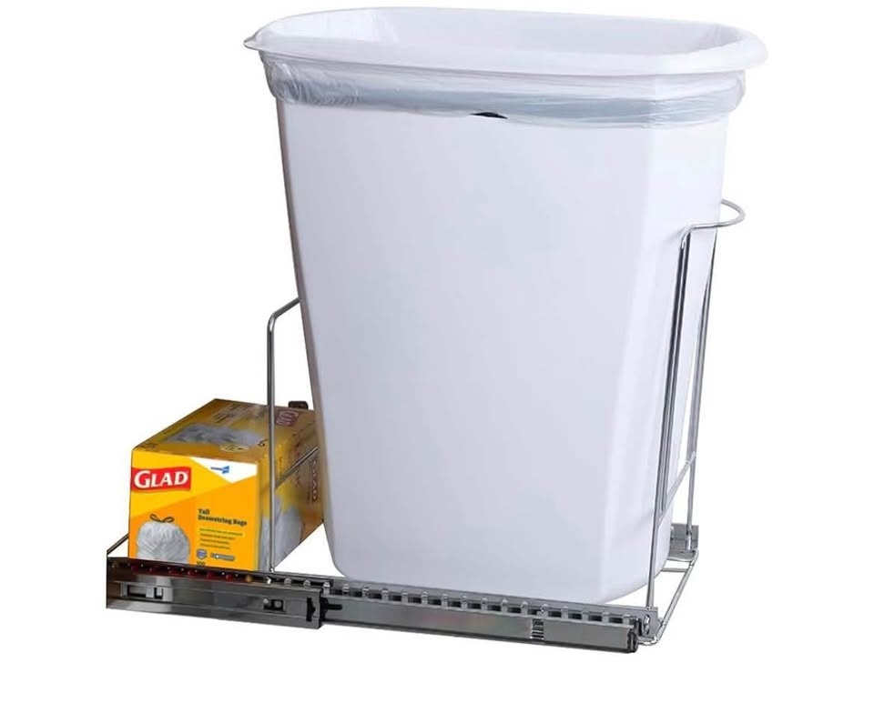 Pull Out Trash Can Holder - New