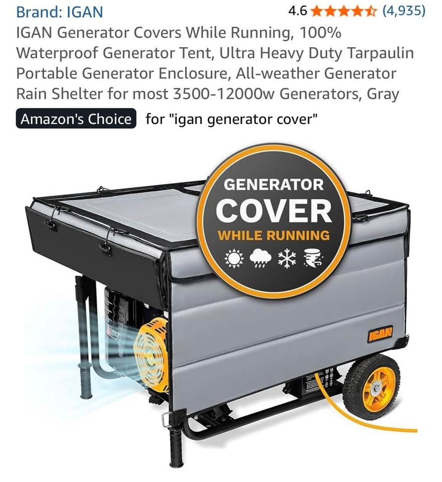 Generator Cover Weatherproof - photo 2