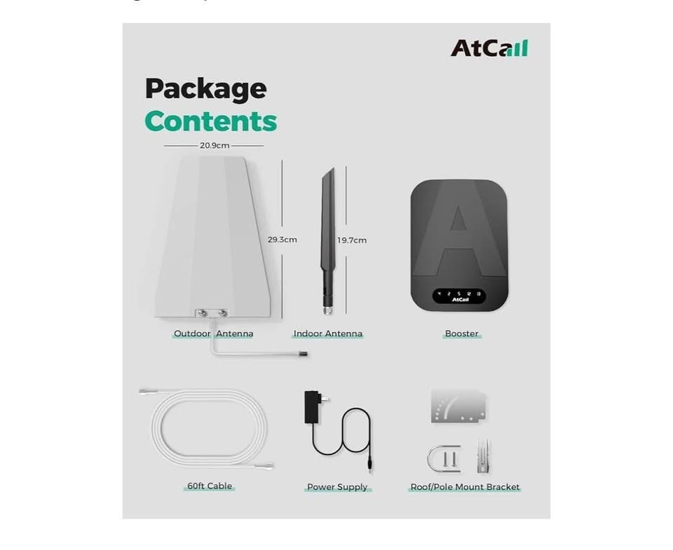 Cell phone signal booster Atcall - photo 3