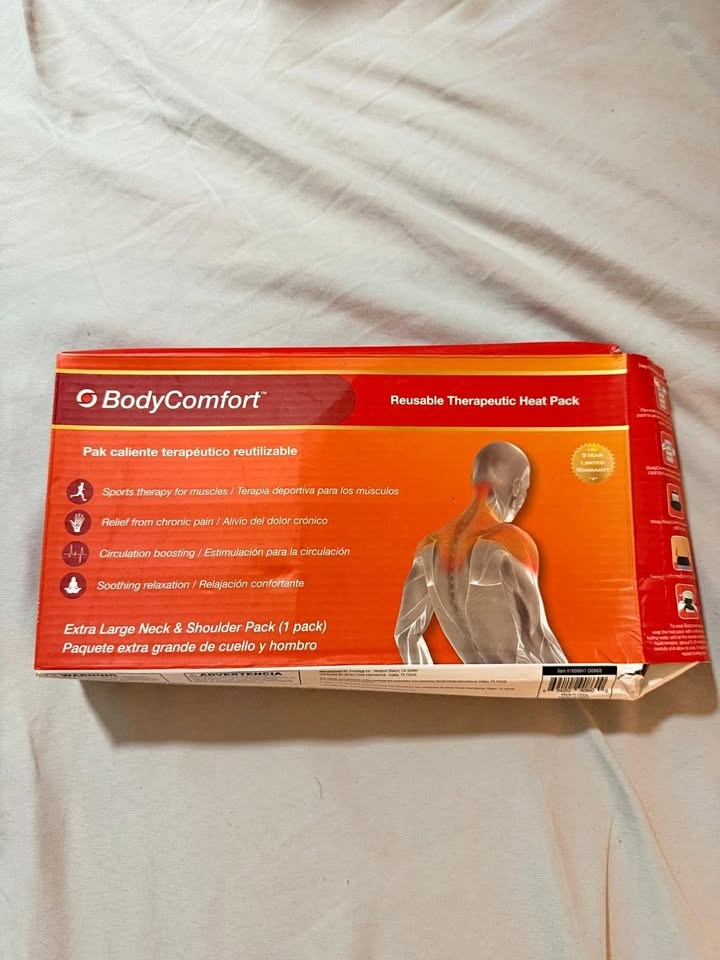 Body Comfort Extra Large Reusable Neck & Shoulder Heat Pack