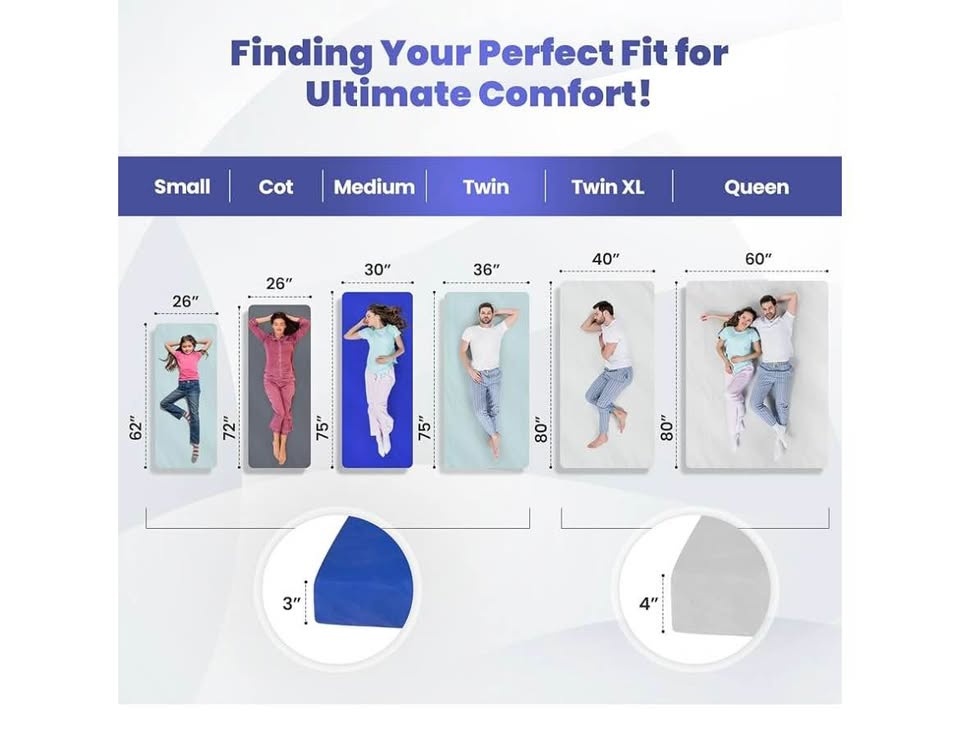 Matrix Cell Memory Foam Camping Mattress Pad - photo 5